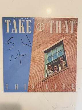 Take That - This Life 12” Vinyl LP SIGNED AUTOGRAPHED Sealed #3